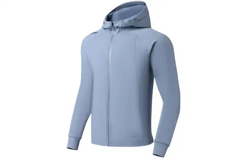Li Ning Fitness Series Sweatshirt Men's Soft Gray Blue