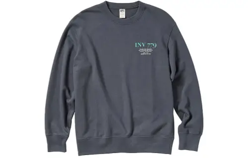 UNIQLO Sweatshirt Unisex Dark Gray