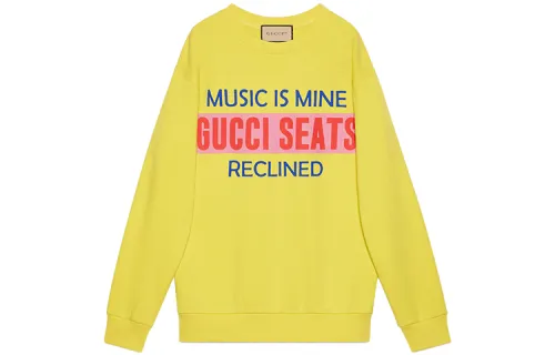 GUCCI FW21 Sweatshirt Men's Yellow