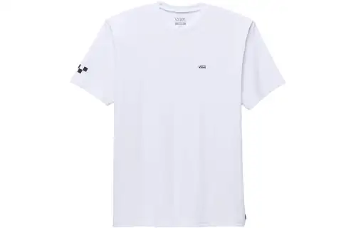 Vans T Shirts Men's White Crew Neck Moderate