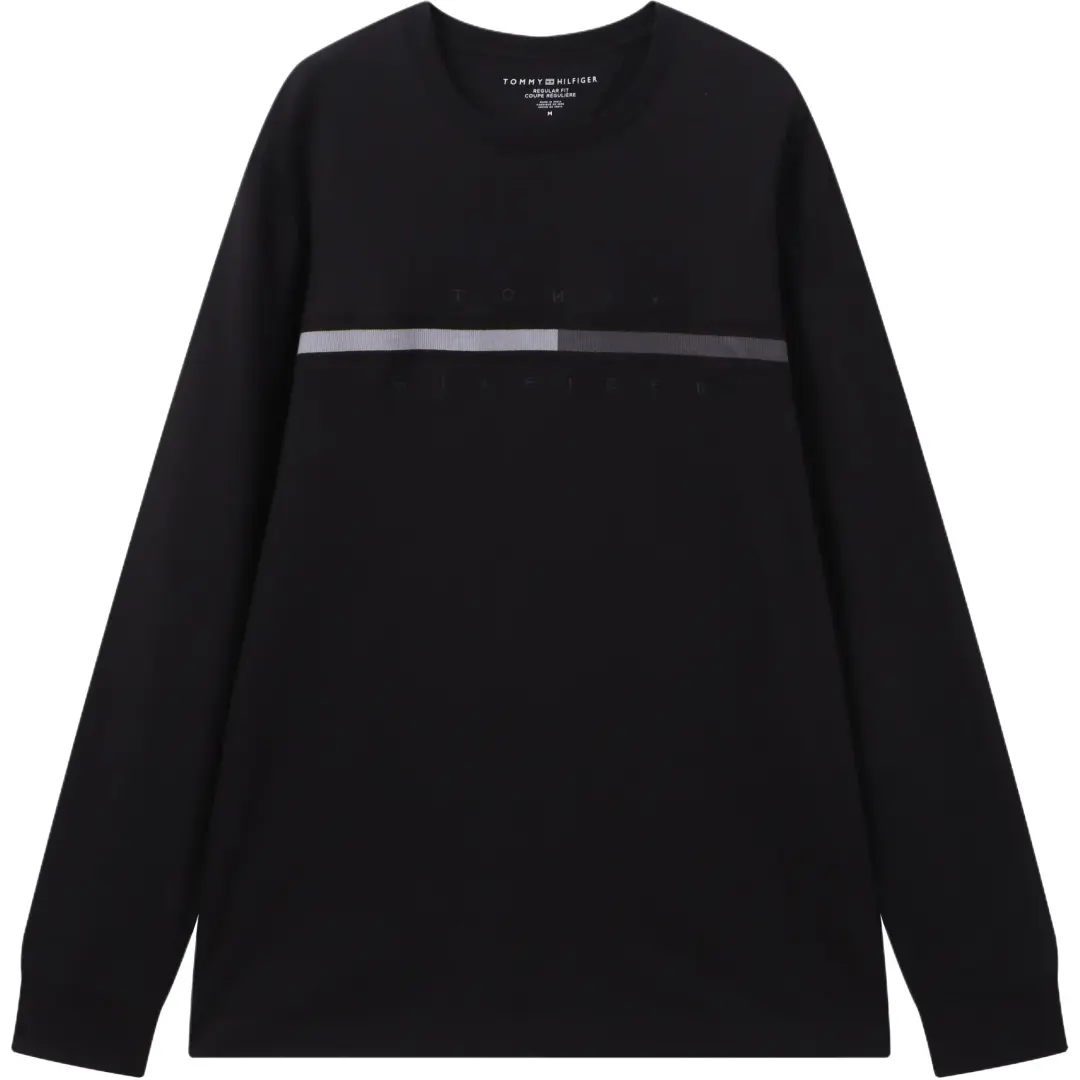 Tommy Hilfiger T Shirt Men's Black
