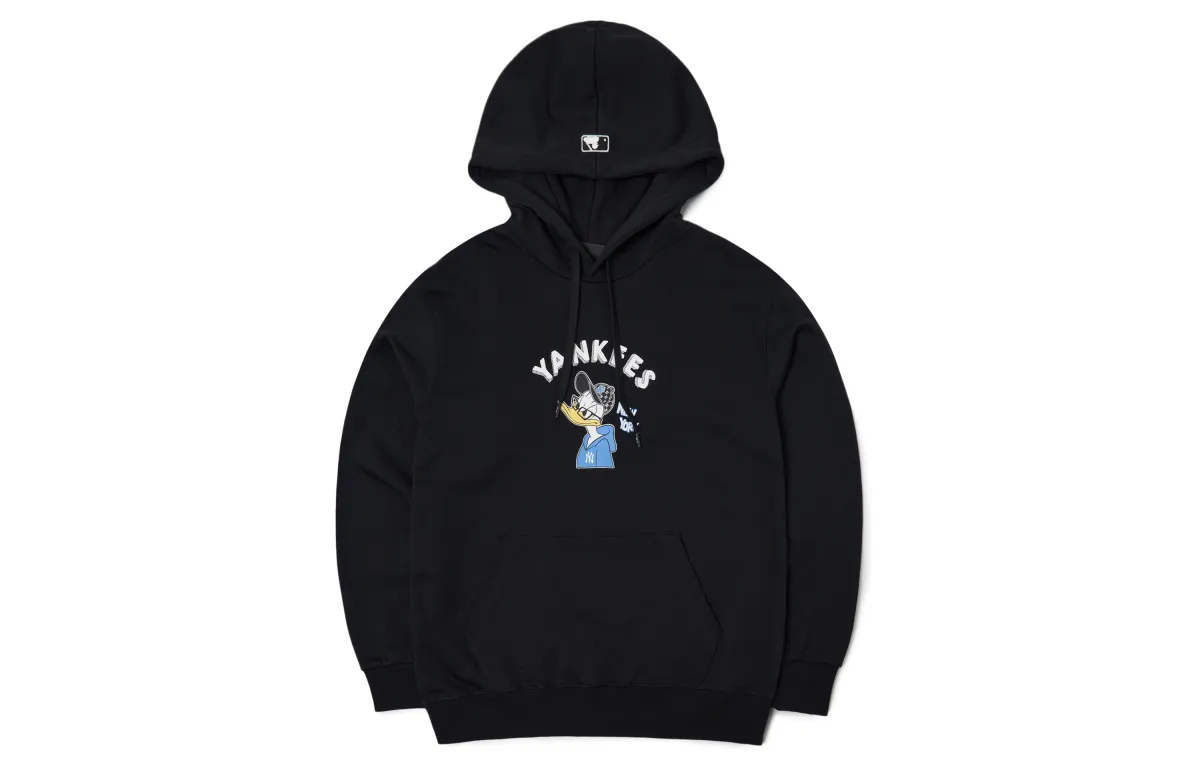 MLB X Disney Mlb X Disney Collaboration Sweatshirts Unisex Black Hooded (Non-detachable) Moderate Other