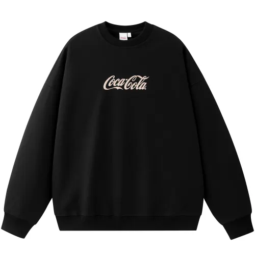 Coca Cola Sweatshirts Unisex Crew Neck Moderate Heavyweight