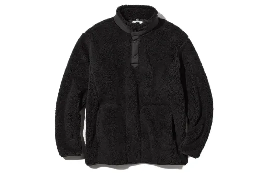 UNIQLO X White Mountaineering Fleece Oversized Longsleeve Pullover