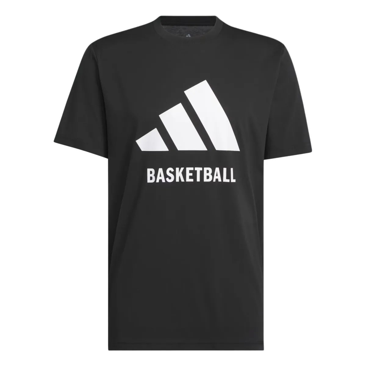 Adidas T-Shirts Men's Black Crew Neck Moderate