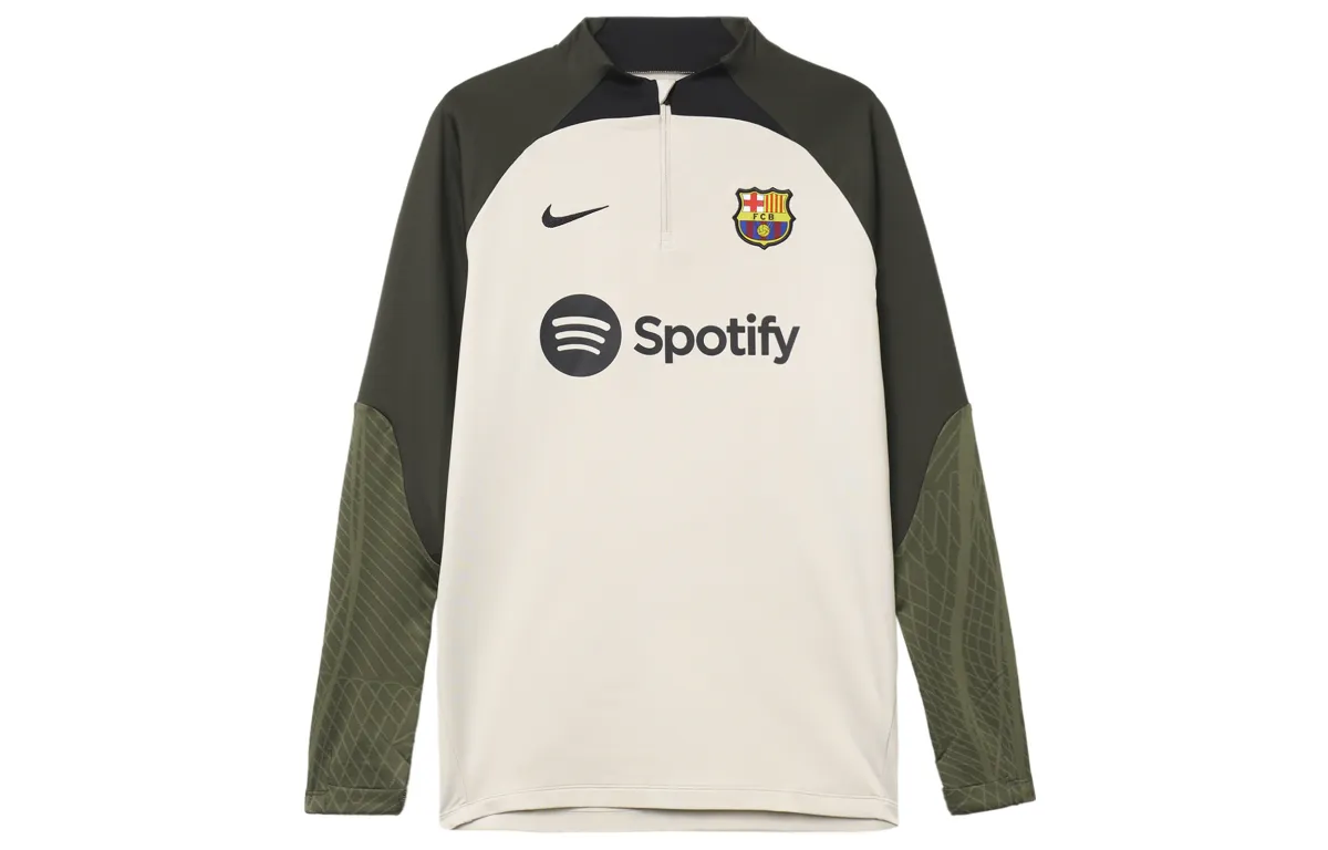 Nike Dri Fit Sweatshirt Men's Navy Green