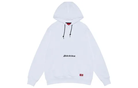 Dickies Sweatshirts Unisex White Hooded Moderate Regular