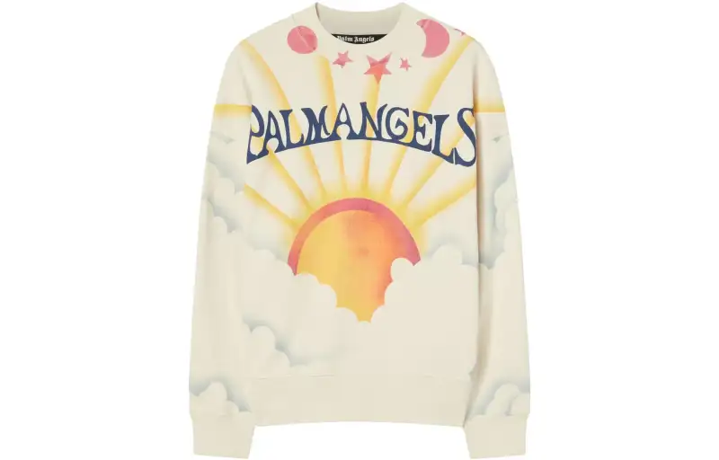 PALM ANGELS Palm Sunrise Crewneck
