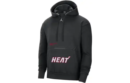 Jordan Nba Miami Heat Courtside Statement Loose Fit Hoodie