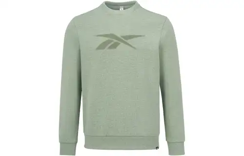 Reebok Sweatshirts Unisex Green Crew Neck Moderate Other