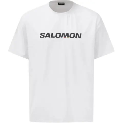 SALOMON T-Shirts Men's White Crew Neck