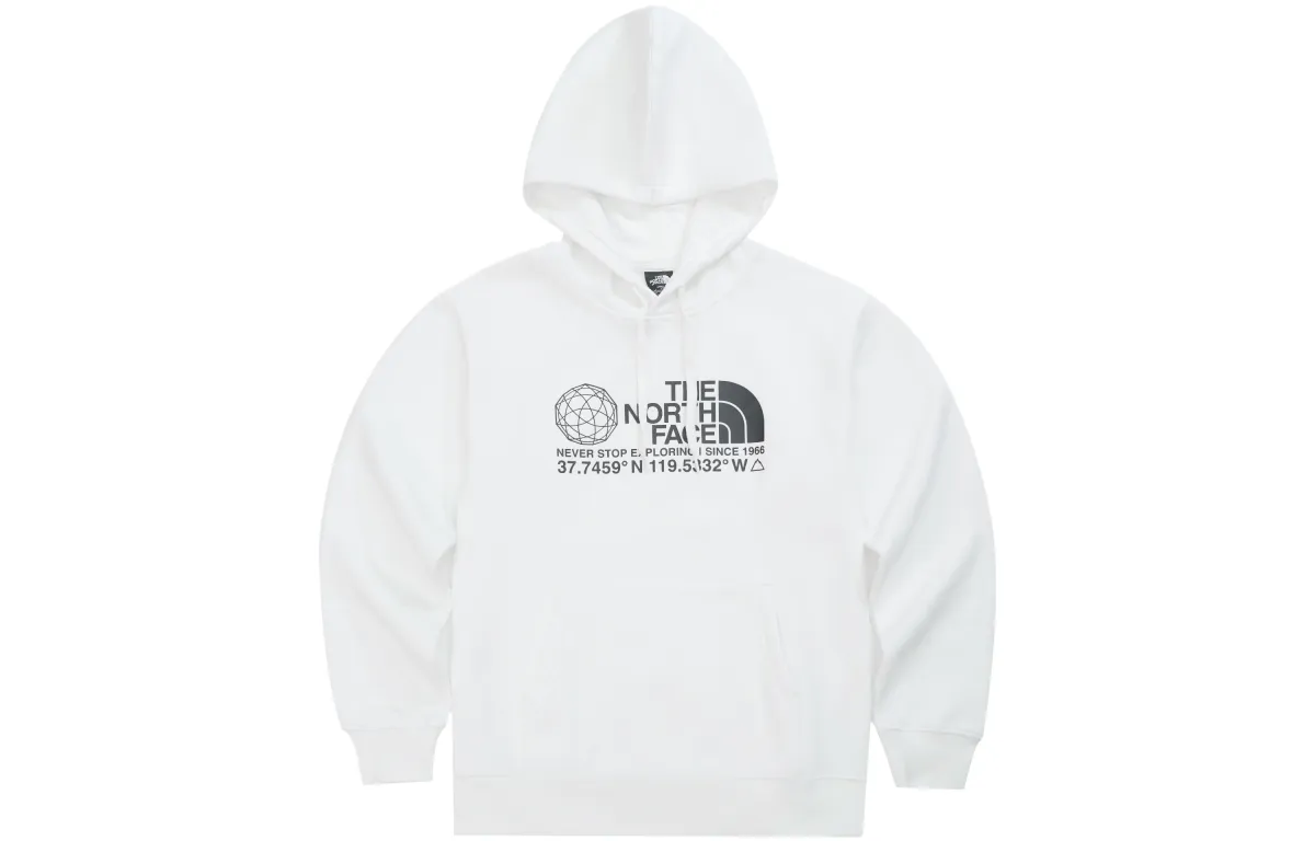 THE NORTH FACE Urban Exploration Sweatshirts Unisex White Hooded Thin Straight Fit