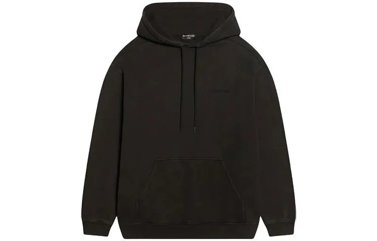Balenciaga Sweatshirt Loose Fit Men's Dark Brown