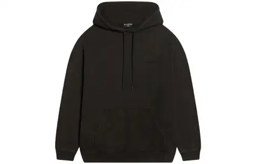 Balenciaga Sweatshirt Loose Fit Men's Dark Brown