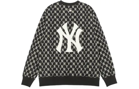 MLB Sweatshirt Fall Unisex Black