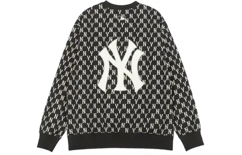 MLB Sweatshirt Fall Unisex Black