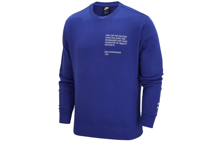 Nike Sweatshirt Unisex Dark Royal Blue