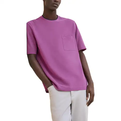 HERMES FW24 T Shirt Men's Purple