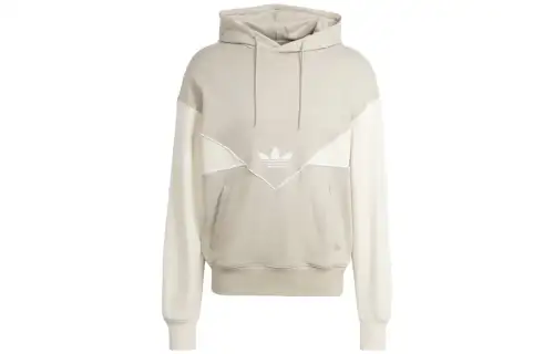 Adidas Originals Seasonal Archive Sweatshirts Men's Beige Hooded Moderate Regular
