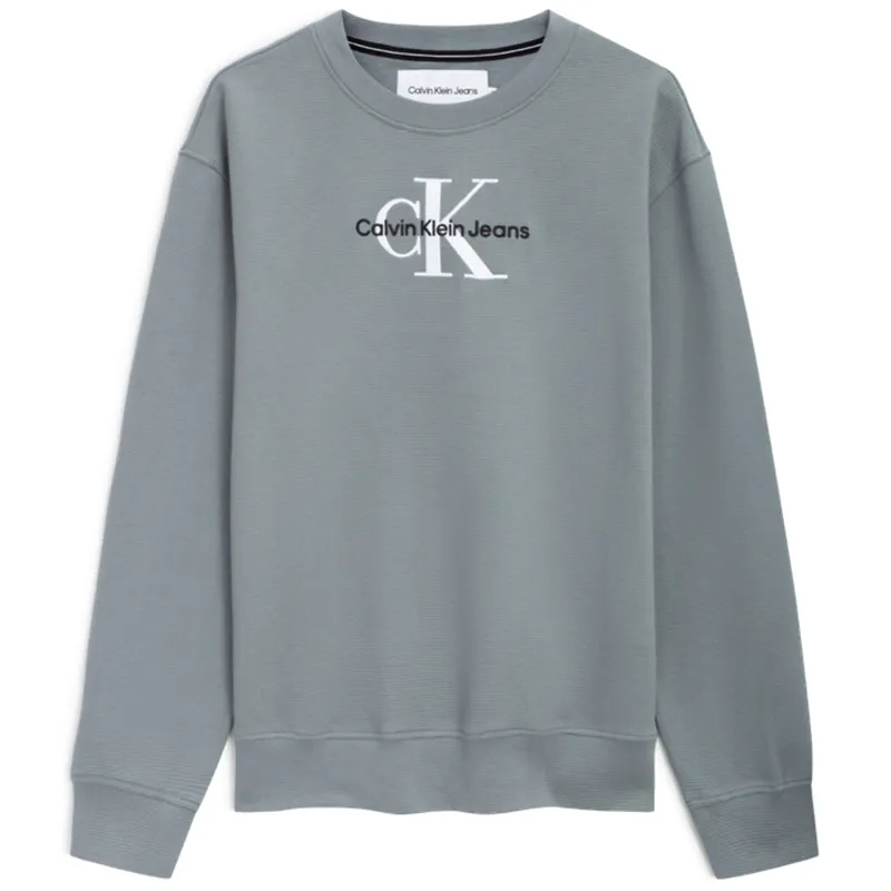 CALVIN KLEIN Sweatshirt Men's Dull Gray