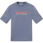 Timberland T Shirt Men's Medium Blue