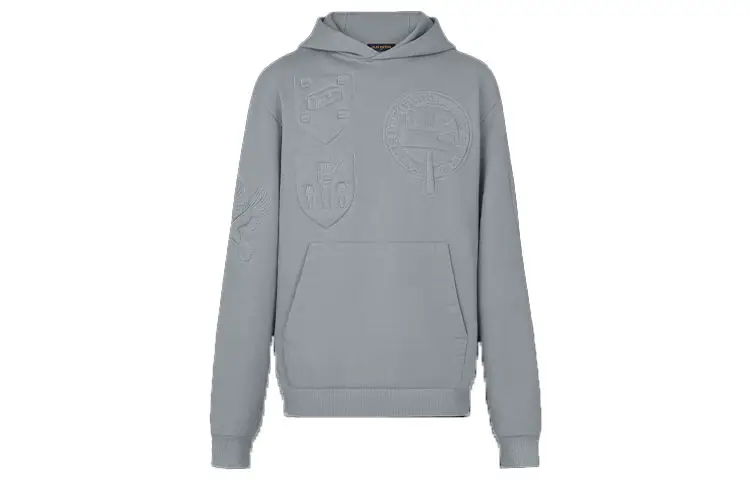 LOUIS VUITTON FW21 Sweatshirt Men's Blue Gray