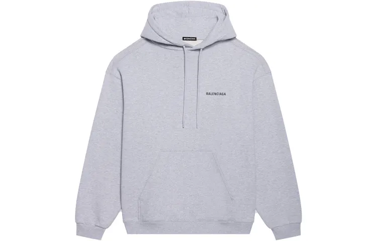 Balenciaga Sweatshirt Regular Fit Men's Mixed Gray