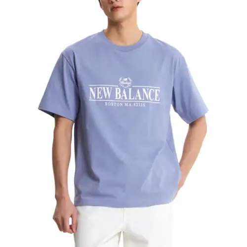 New Balance T Shirt Men's Light Purple