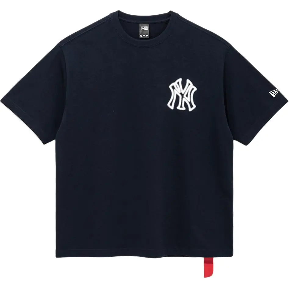 New Era T Shirt Men's Night Blue
