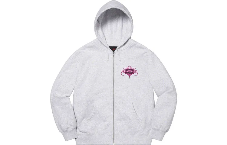 Supreme X Hysteric Glamour Zip Up Hooded Sweatshirt