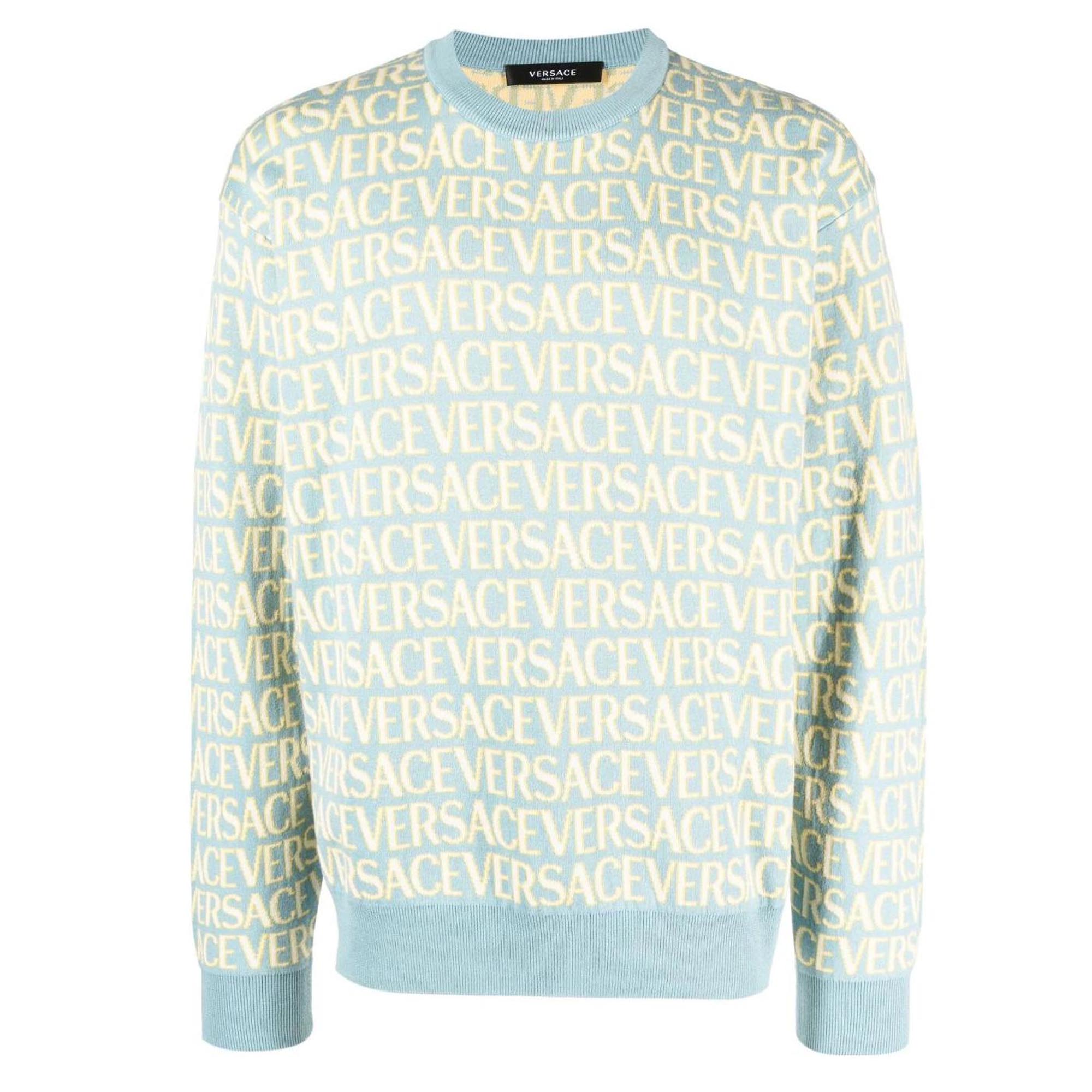 Мужское худи Versace SS23 (синее)