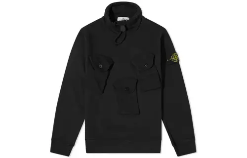 STONE ISLAND Sweatshirt Men's Black