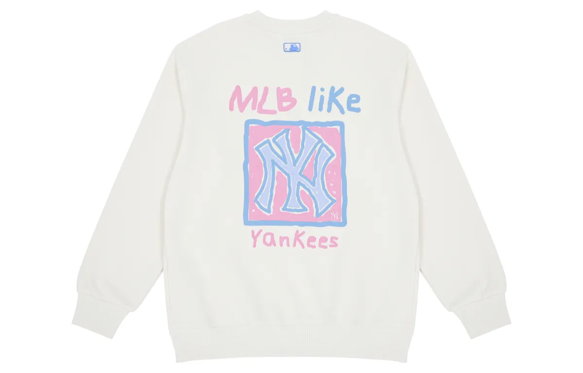 MLB Like Collection Sweatshirts Unisex White Crew Neck Moderate