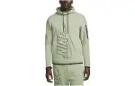 Nike Sweatshirts Men's Green Hooded Moderate Regular