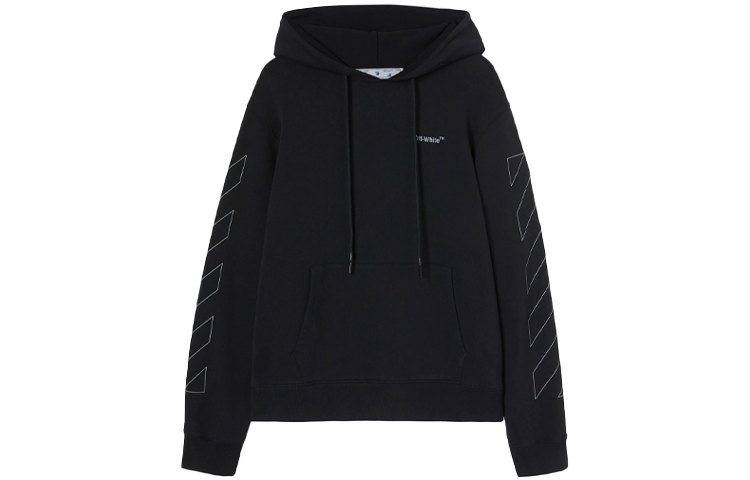 OFF WHITE Diag Outline Slim Hoodie