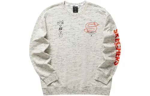 Skechers Environmental Protection Sweatshirts Men's Crew Neck Moderate Regular