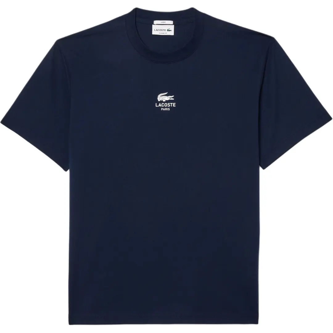 Lacoste logo-embroidered T-shirt