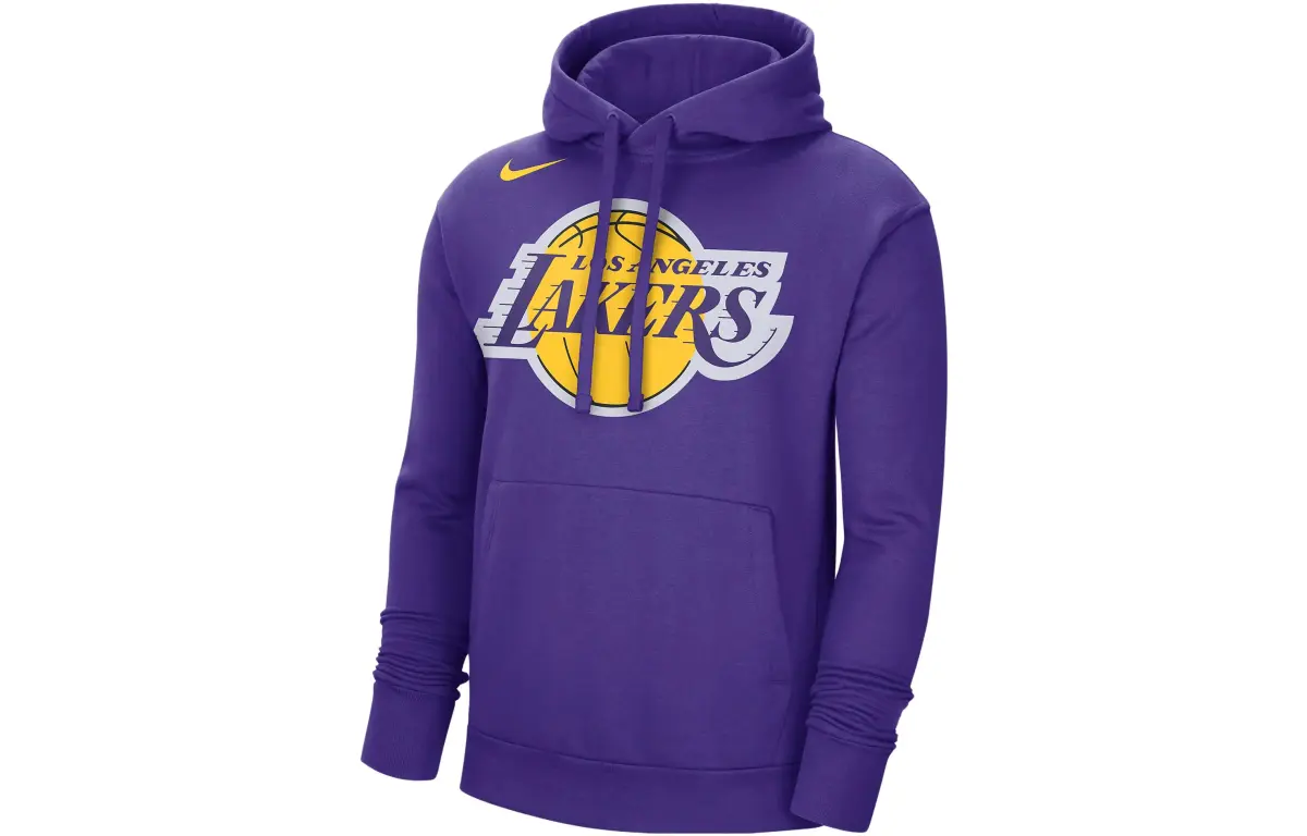 Nike Nba Los Angeles Lakers Fleece Pullover Hoodie