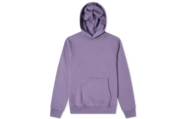 Adidas Originals Sweatshirts Unisex Purple Hooded Moderate Straight Fit