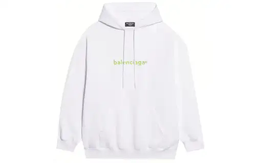 Balenciaga FW21 Sweatshirt Regular Fit Unisex White