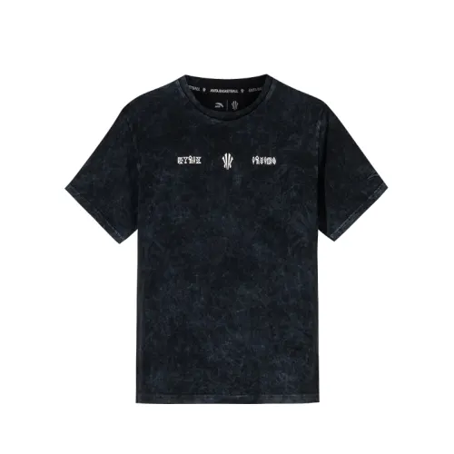 Anta T Shirt Unisex Basic Black