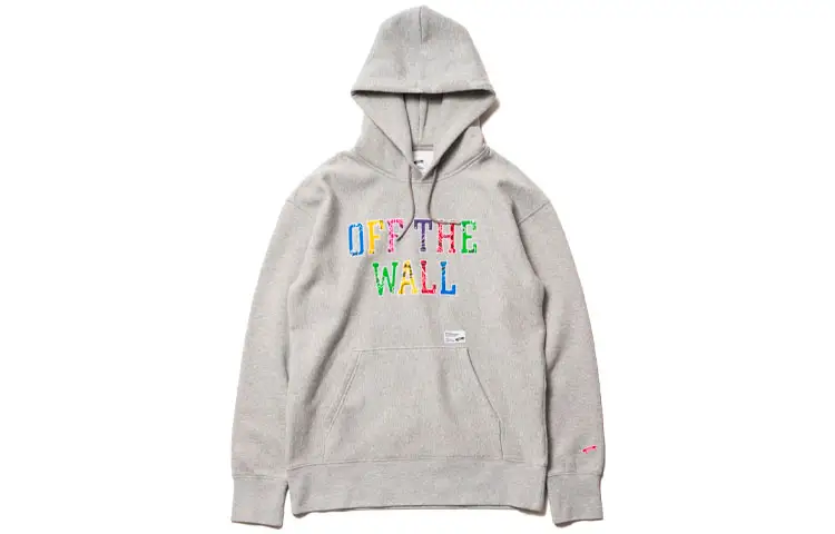 Vans Sweatshirts Unisex Gray Hooded Moderate Regular