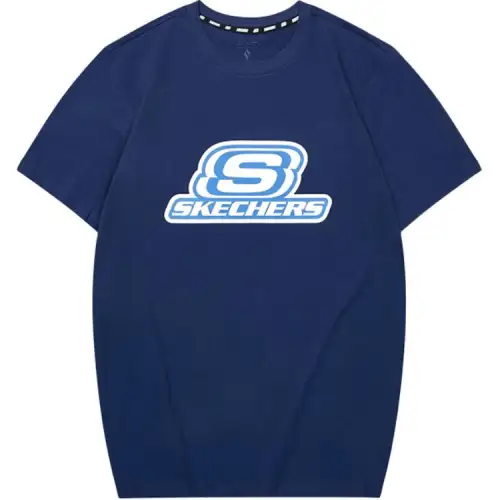 Skechers T Shirt Unisex Medieval Blue