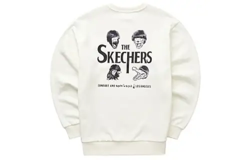 Skechers Sweatshirts Unisex Crew Neck Thickened Regular