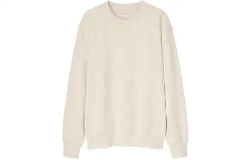 UNIQLO Sweatshirt Unisex Light Beige