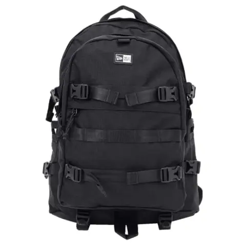 New Era Fabric Backpack Unisex Black
