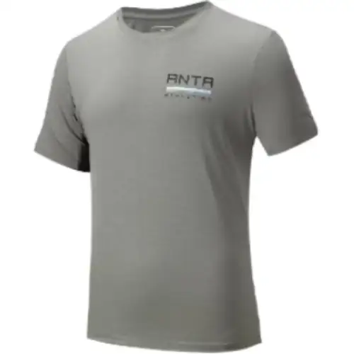Anta Variety Training Collection T Shirt Men's Coffee Sepal Gray