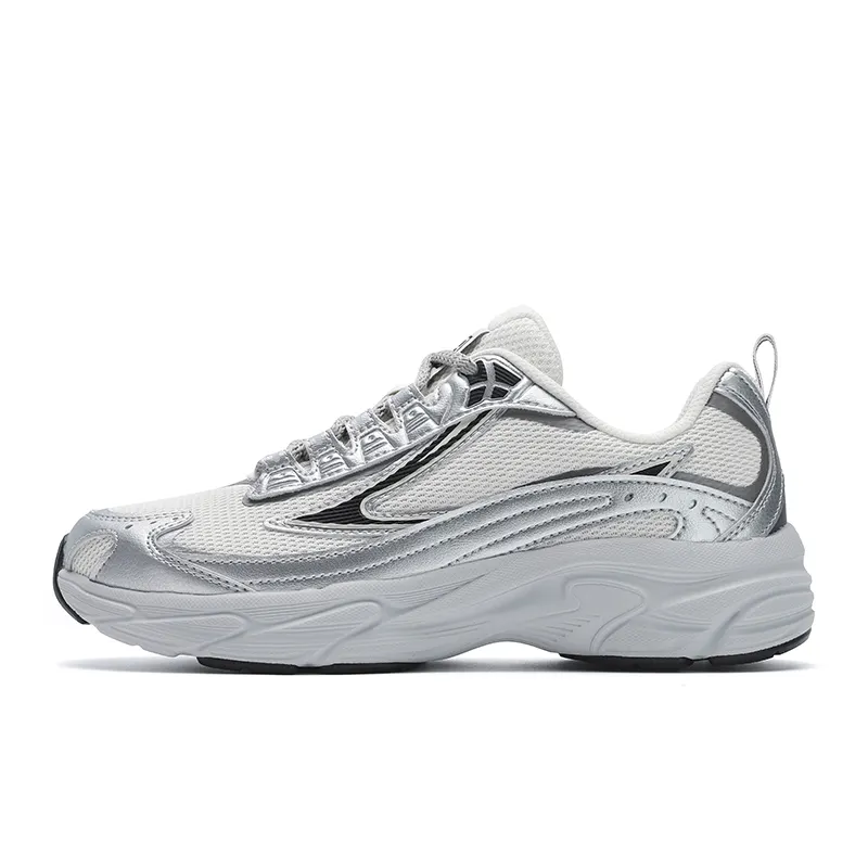 FILA VERDICT Textile, Synthetic Leather Low top Running Shoes Women's White Silver