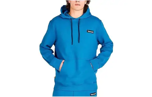 Timberland Sweatshirts Men's Blue Hooded Moderate Regular