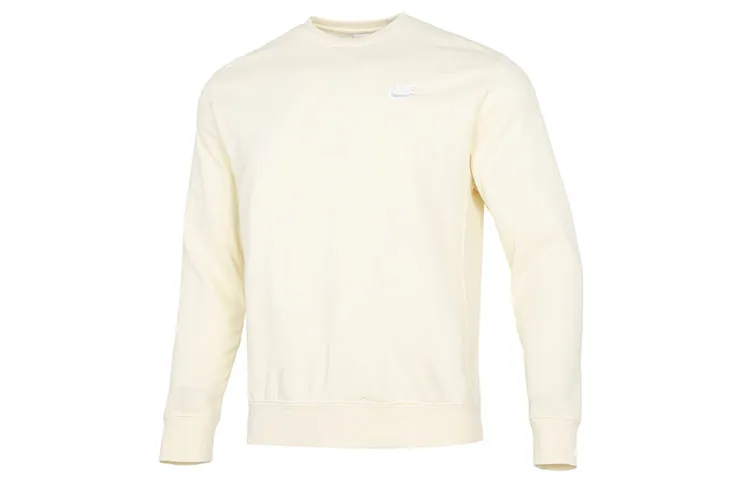 Nike Sweatshirt Spring Men's Milk White